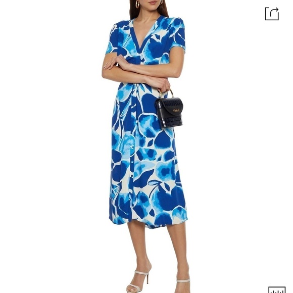 *NWT Diane von Furstenberg Cecilia Midi Dress - Picture 10 of 11